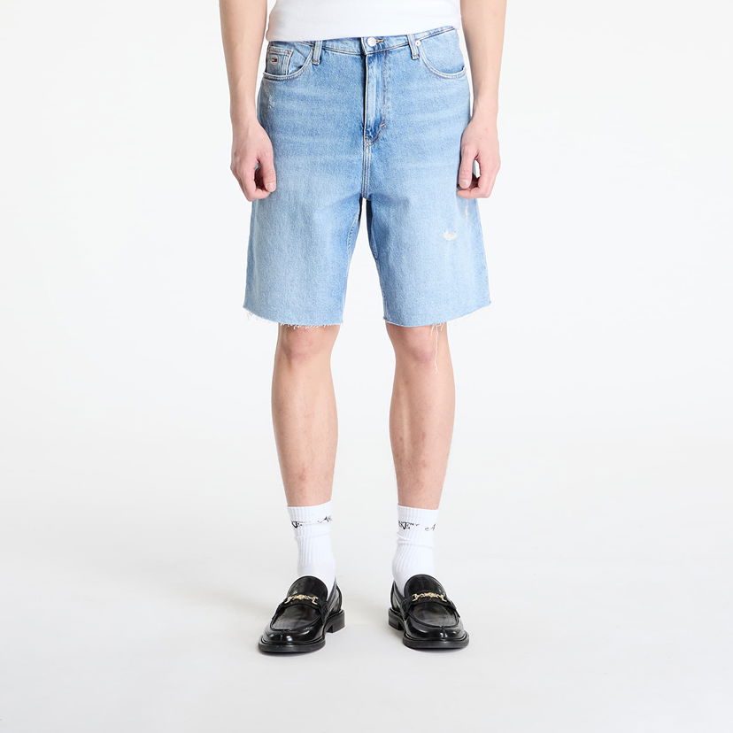 Kratke hlače Tommy Hilfiger Tommy Jeans Isaac Relaxed Denim Shorts Modra | DM0DM20957 1AB
