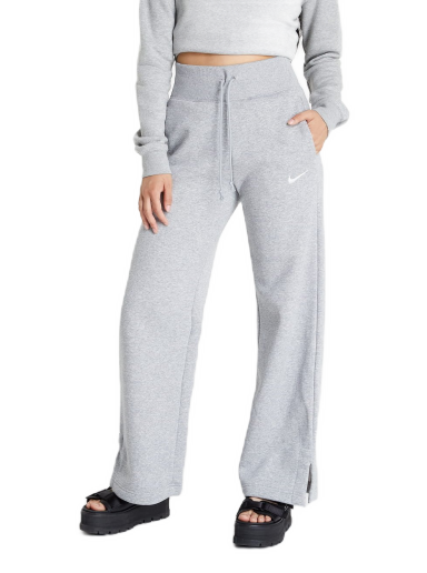 Trenirka Nike High-Rise Wide-Leg Pants Siva | DQ5615-063