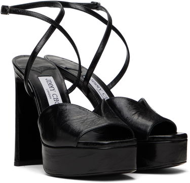 Modni dodatki Jimmy Choo Jimmy Choo Karli Platform Heeled Sandals Črna | KARLI/PF 125, 3