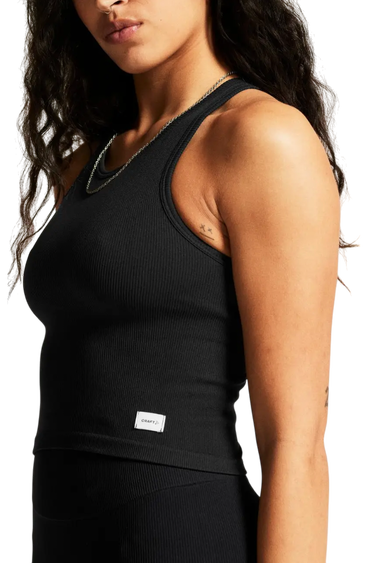 Majica brez rokavov Craft Craft Collective Rib Sports Bra Črna | 1916013-999000, 4