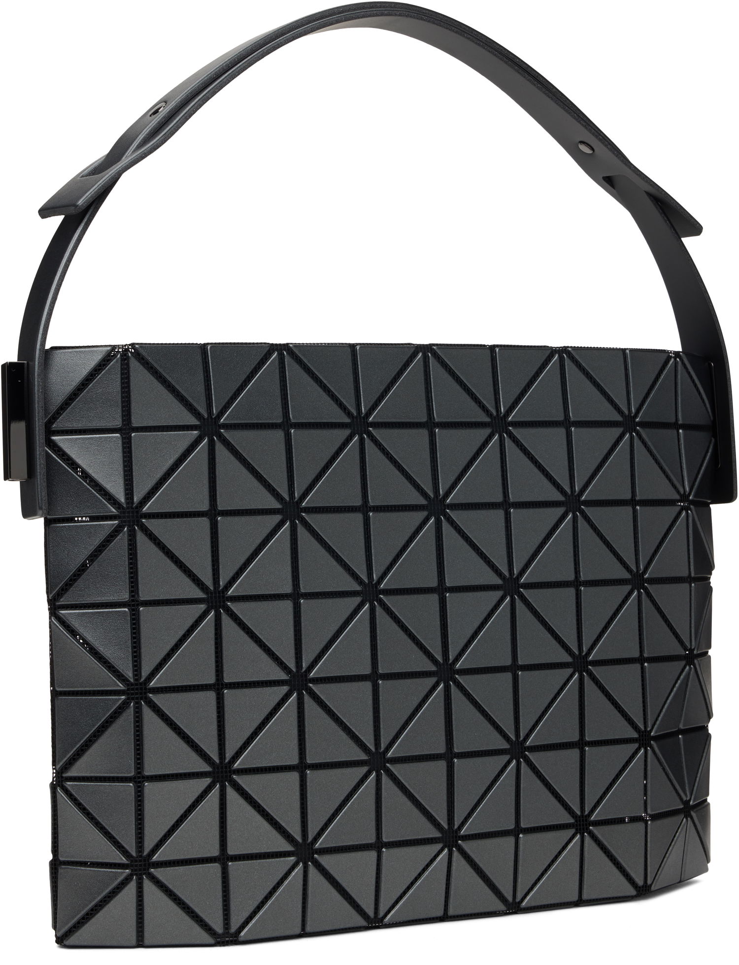 Tote bag BAO BAO ISSEY MIYAKE Metallic Gunmetal Baguette Bag Črna | BB48AG471, 1