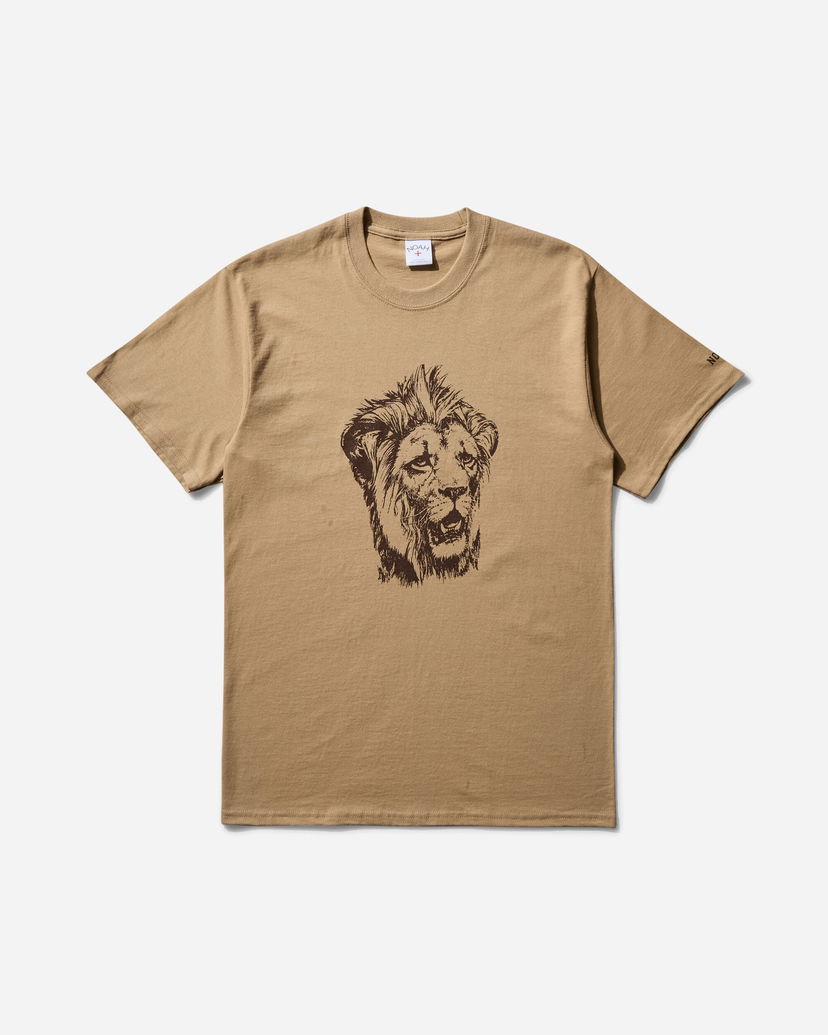 Majica Noah Lion Head T-Shirt Rjava | T252SS25 SND