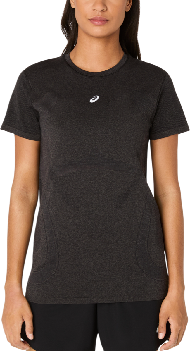 Majica Asics Asics Road Seamless Short Sleeve T-Shirt Črna | 2012d292-001