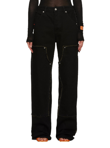 Kavbojke HERON PRESTON Rebuilt Carpenter Jeans Črna | HWYB009F23DEN0011000