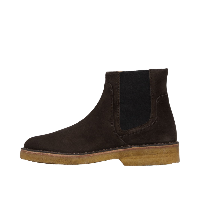 Superge in čevlji A.P.C. Theodore Suede Chelsea Boots Rjava | PXBAH-H54252