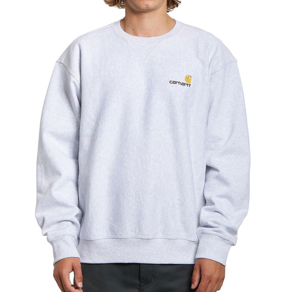 Pulover Carhartt WIP American Script Bela | I025475.482.XX, 0