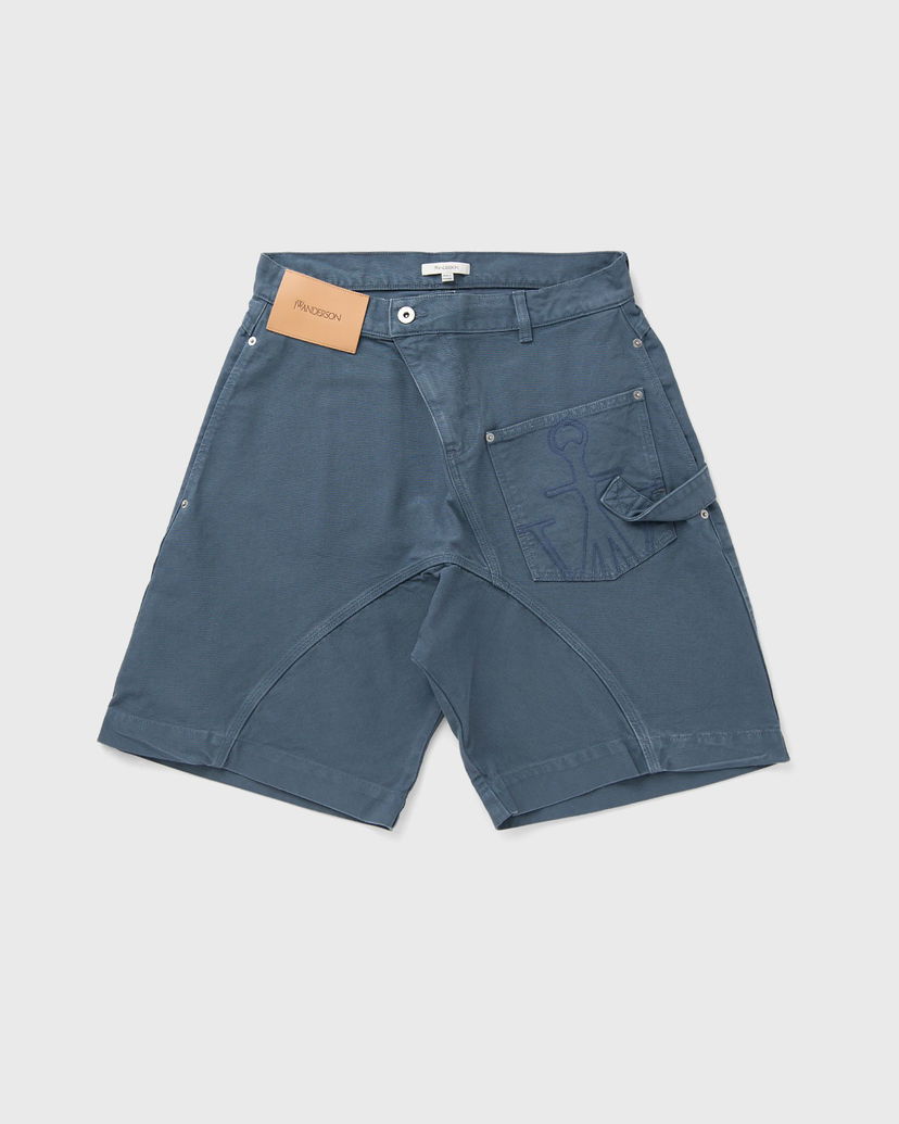 Kratke hlače JW Anderson Twisted Workwear Shorts Modra | SR0108-PG1744-768
