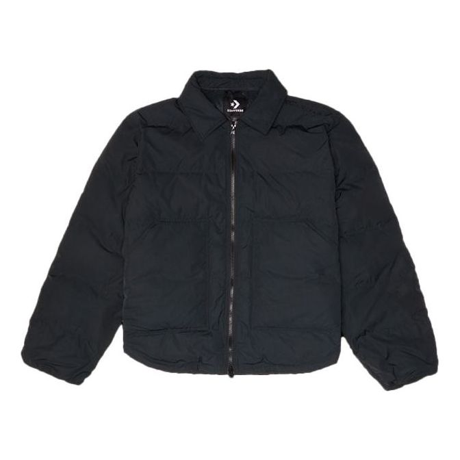 Puhovka Converse Short Down Puffer Jacket Črna | 10021966-A02