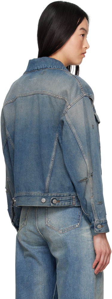Jakna Maison Margiela MM6 Maison Margiela Faded Denim Jacket Modra | S52AM0319 M30017, 2