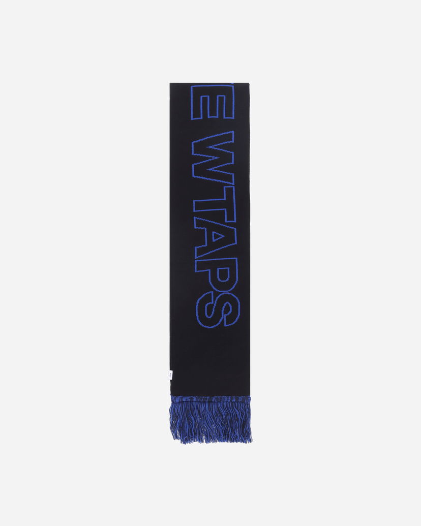 Šala WTAPS Knitted Fringe Scarf Črna | 242MADT-AC01 001