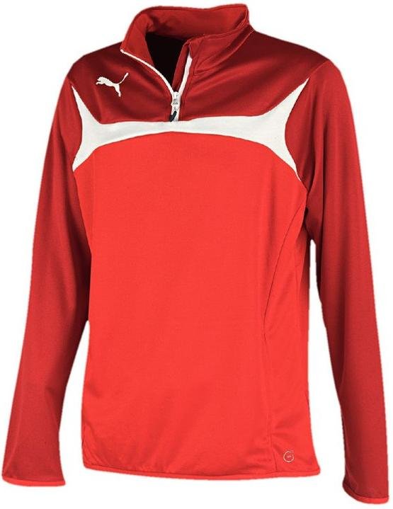 Pulover Puma Puma Esito 3 1/4 Zip Top Rdeča | 653966-001
