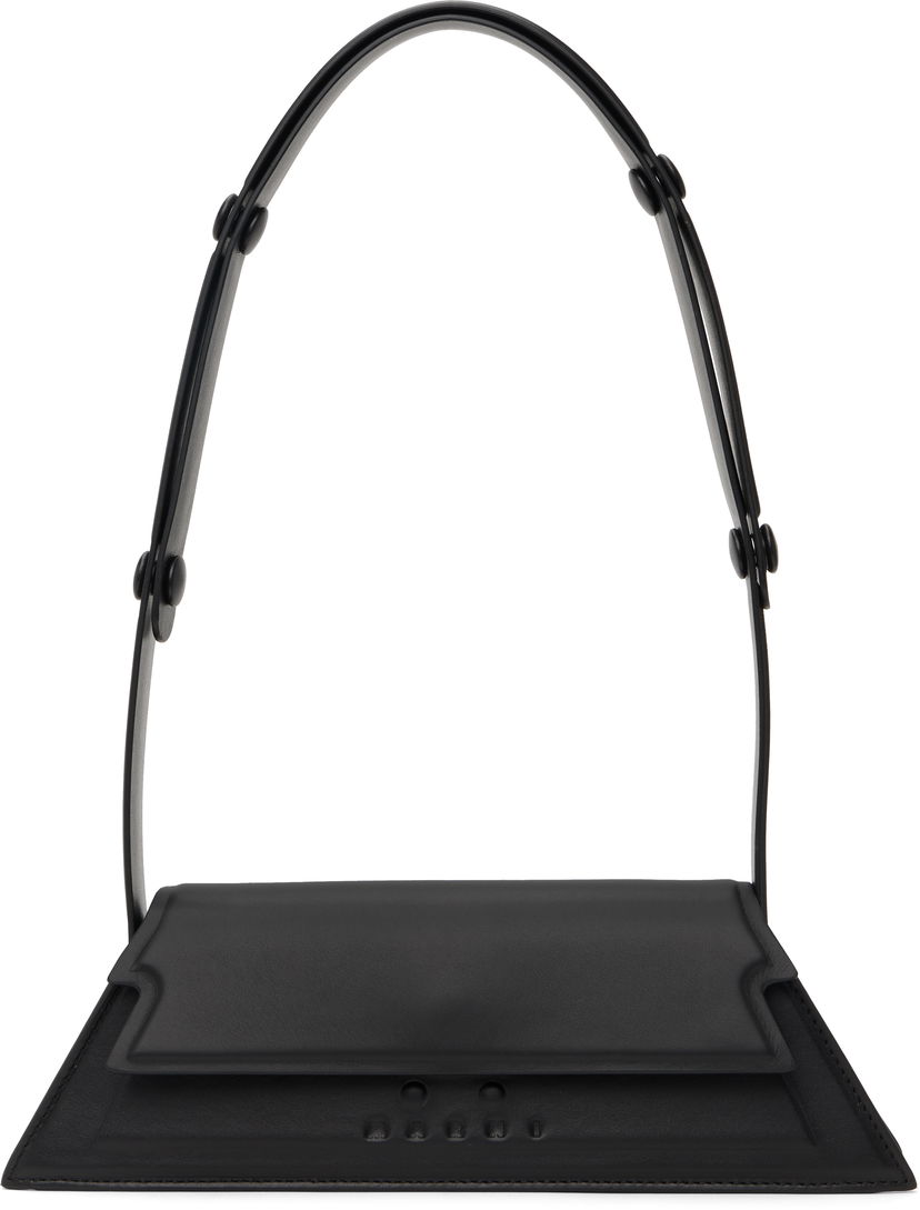 Torba za čez ramo Marni Mini Trunkoise Bag Črna | SBMP0184L0 P5298