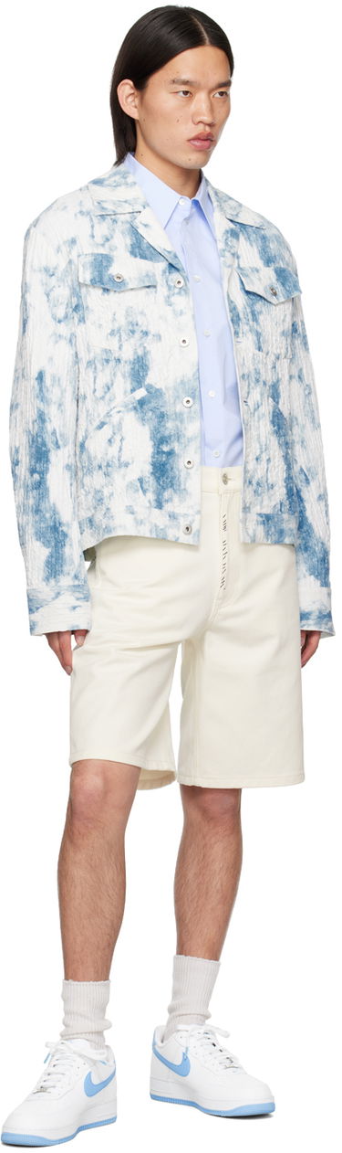 Jakna Feng Chen Wang Feng Chen Wang Printed Jacket Modra | FUS17JK23, 3