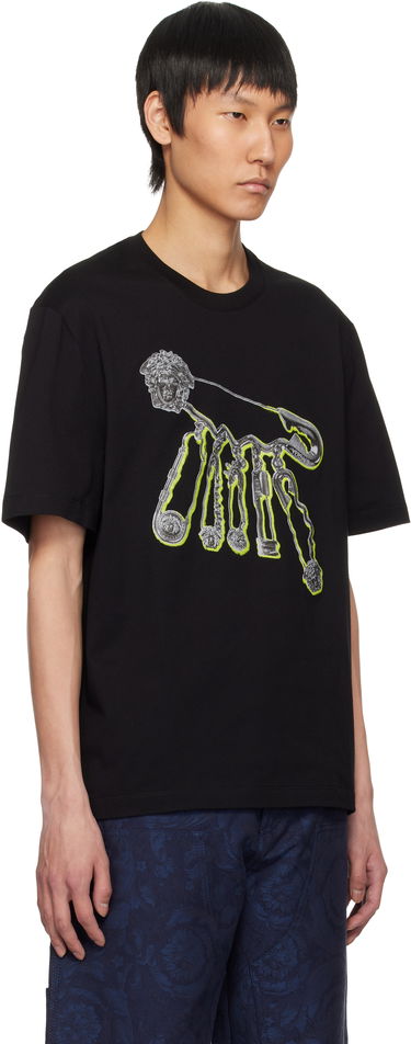 Majica Versace Versace 'Versace Pop Pin' T-Shirt Črna | 1013302_1A13423, 1