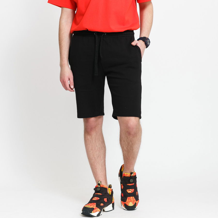 Kratke hlače Urban Classics Basic Sweatshorts Črna | TB2076, 0