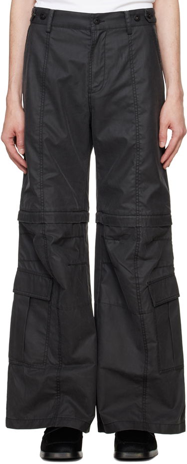 Cargo hlače Feng Chen Wang Feng Chen Wang 2IN1 Cargo Pants Črna | FUF18TR04B, 0