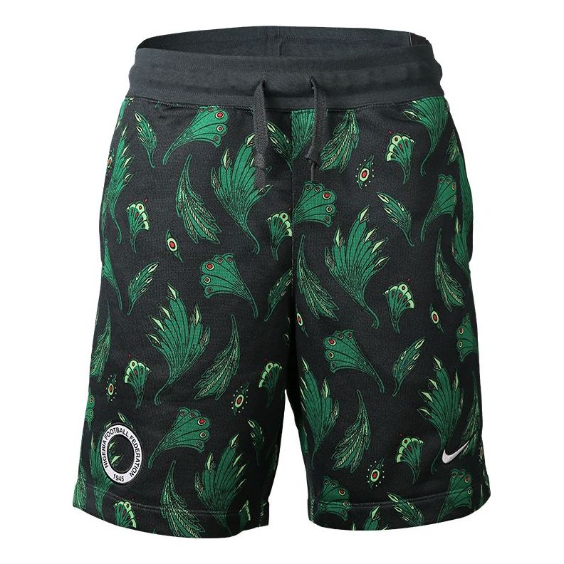 Kratke hlače Nike Alumni Nigeria Print Shorts Črna | CU1408-364