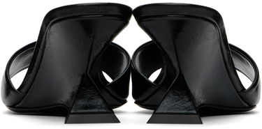 Modni dodatki The Attico Attico Cheope Wedge Mules Črna | 248WS605 L070, 1