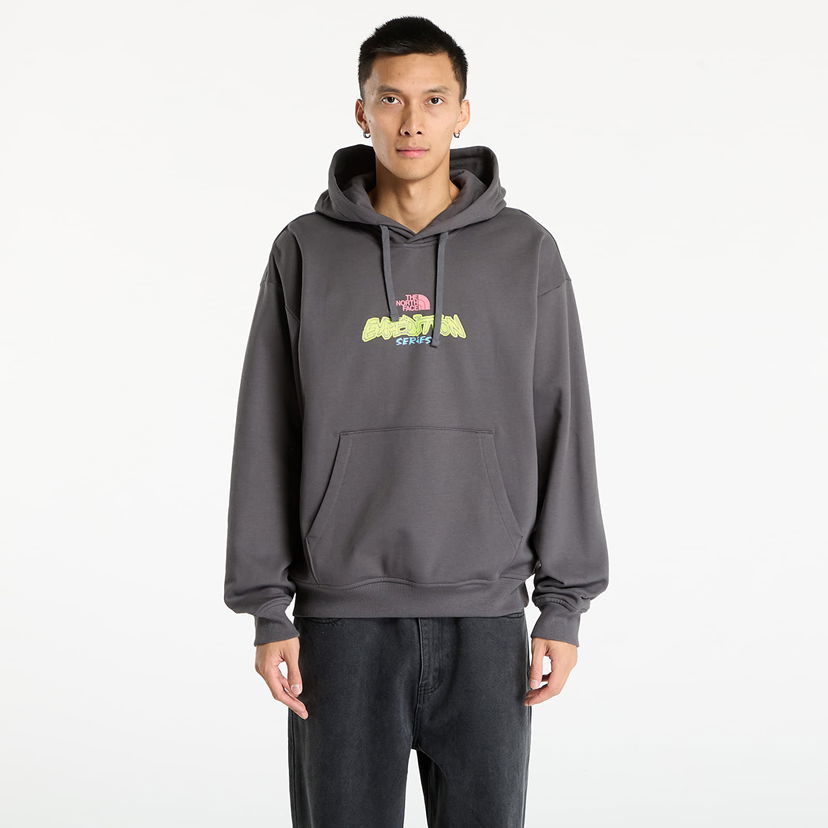 Pulover The North Face Expedition Celebration Oversized Hoodie Siva | NF0A8E3FRHI1