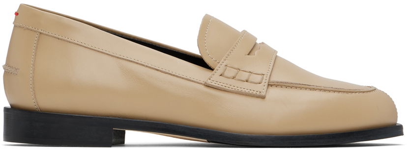 Oblačila Aeyde Aeyde Oscar Loafers Bež | A11-FL-VRNR15FL50-FW24-957-001