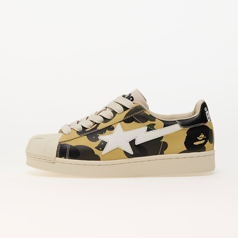 Superge in čevlji BAPE A BATHING APE Skull Sta 1St Camo Yellow Rumena | 001FWJ202008I YEL