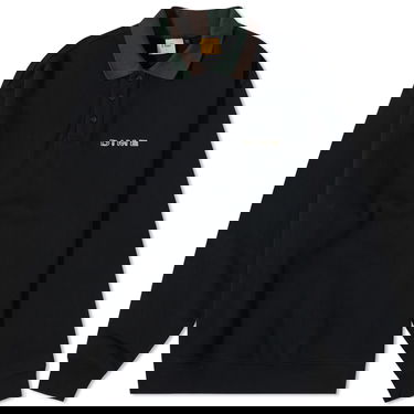 Pleteni pulover Dime Terry Rugby Crewneck Črna | DIMESU238BLK, 0