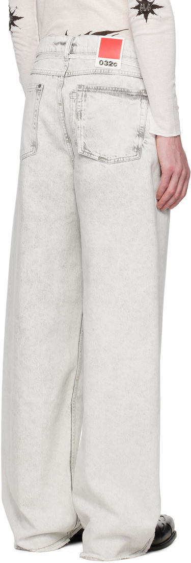 Kavbojke 032C 032c Down To Earth Wide Leg Jeans Siva | S25-URD-1063-150, 2