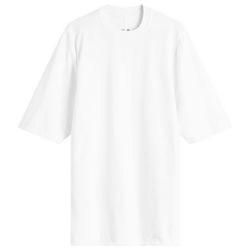 Majica Rick Owens Jumbo T-Shirt Bela | RR02E1274-RIG-11
