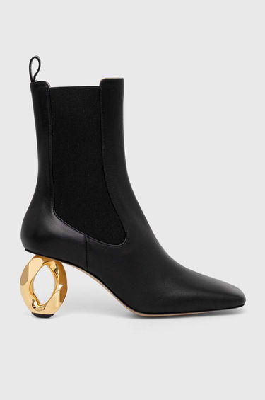 Superge in čevlji JW Anderson Anderson Chain Heel Boots Črna | ANW43021A.999, 1