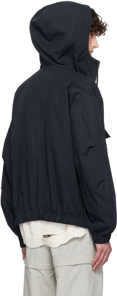 Vetrovka Helmut Lang Gusset Hooded Jacket Mornarica | O04HM101, 2