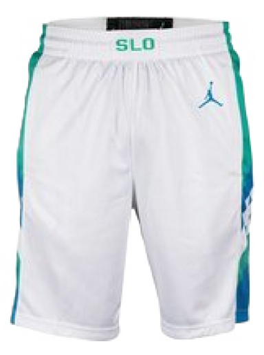 Kratke hlače Jordan FIBA Slovenia Limited Home Shorts Bela | SV0049-100