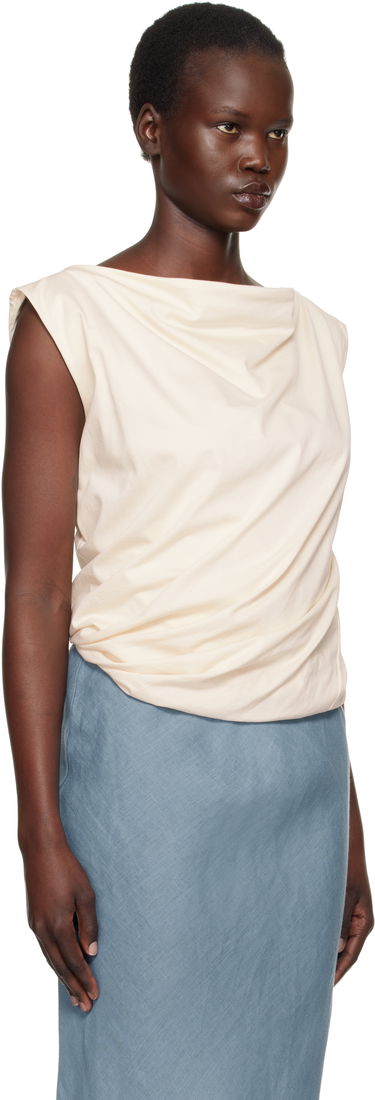 Majica brez rokavov Baserange Turn Sleeveless Top Bež | TOTUT-RC-SP25, 1