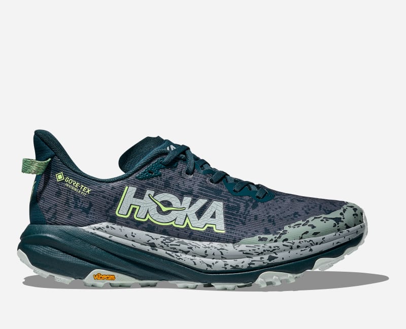 Superge in čevlji Hoka One One Speedgoat 6 GORE-TEX Trail, Size 9 Zelena | 1155150-BZY