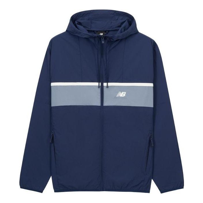 Vetrovka New Balance Men's 90's Windbreaker Jacket Modra | MJ31500-AGY