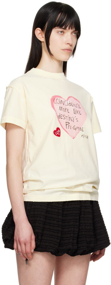 Majica Andersson Bell Andersson Bell Heart Message T-Shirt Črna | atb1251u, 4