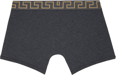 Boksarice Versace Border Boxer Briefs Siva | AU10192_1A10011, 1