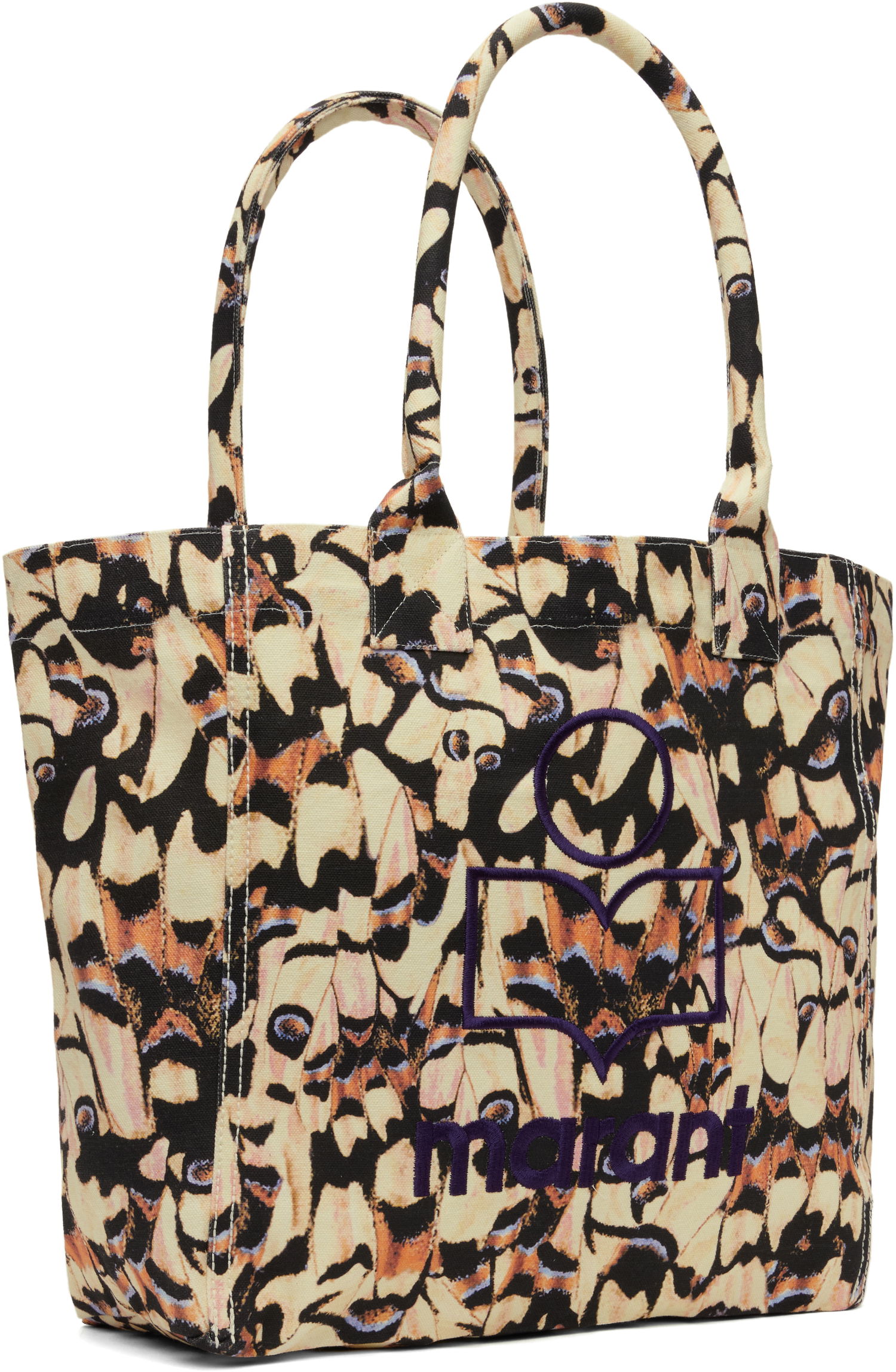 Tote bag ISABEL MARANT Isabel Marant Yenky Small Butterfly Print Tote Bež | PM0002FA-C2X02M, 1