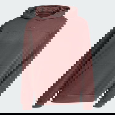 Pulover adidas Performance Burgundy Fleece Hoodie Bordo | JC8351, 3