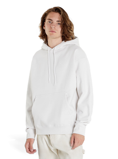Pulover Nike Solo Swoosh Fleece Hoodie Bela | CV0552-030