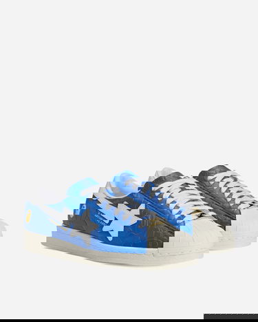 Superge in čevlji adidas Performance BAPE x SSTR V "Blue" Modra | JR2702, 2