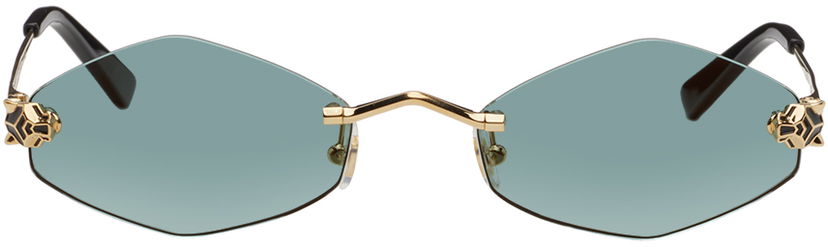 Sončna očala Cartier Sunglasses With Green Lenses Črna | CT0433S-003