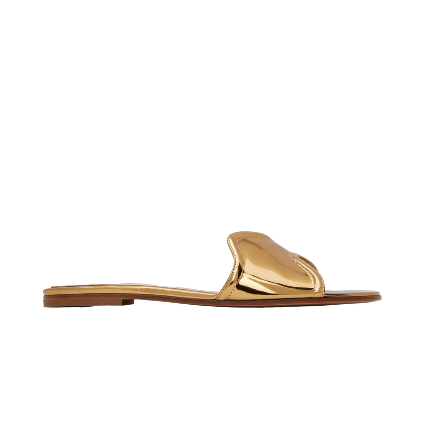 Superge in čevlji Gianvito Rossi Lucrezia Women's Open Toe Sandals Kovinski | G15060-05CUO-MET