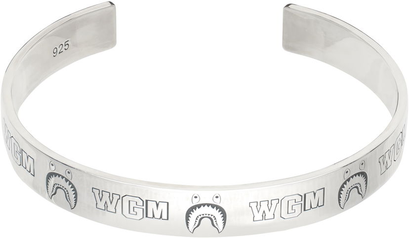 Zapestnica BAPE Shark Bangle Bracelet Kovinski | 001GDK701048F