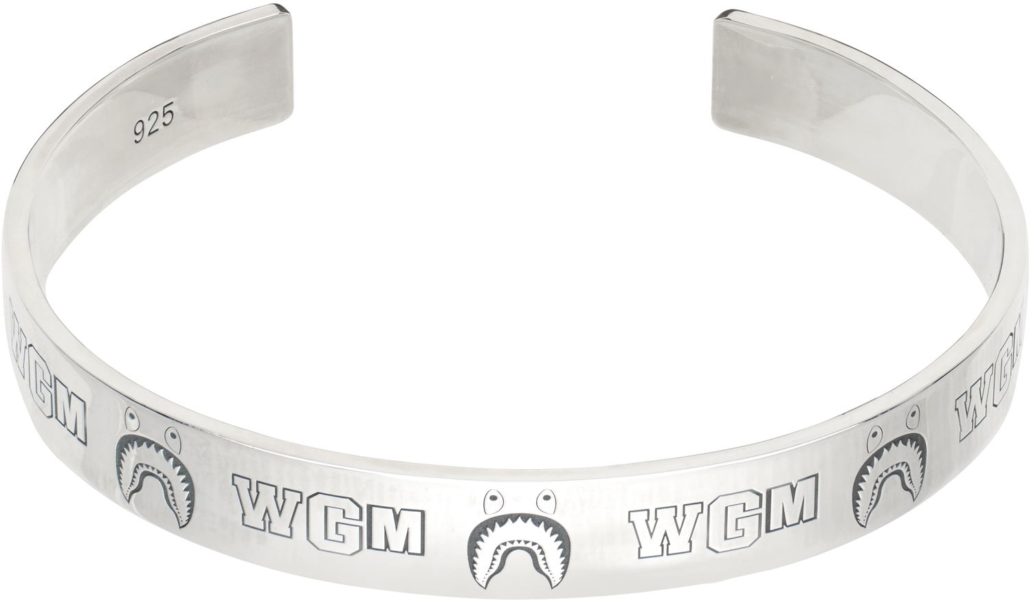 Zapestnica BAPE Shark Bangle Bracelet Kovinski | 001GDK701048F, 0