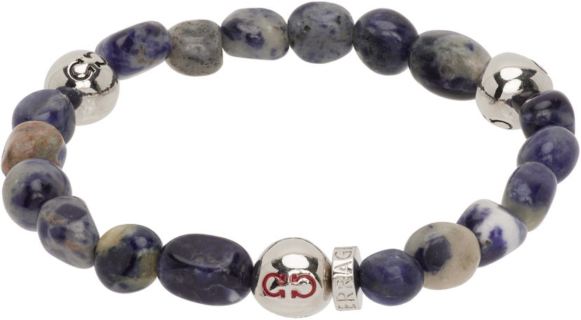 Zapestnica FERRAGAMO Ferragamo Baroque Beads Bracelet Modra | 785673