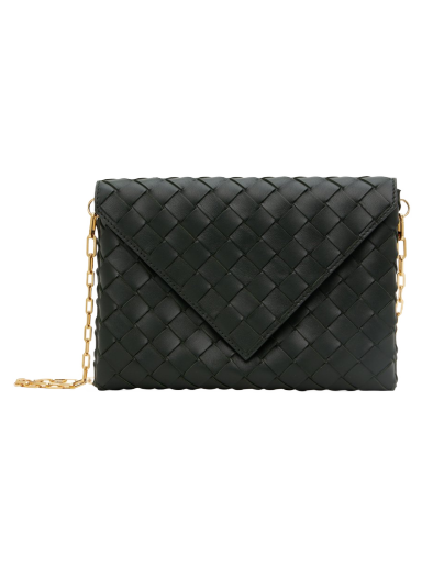 Torba za čez ramo Bottega Veneta Origami Bag Črna | 741527 V1G13