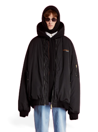 Bomber jakna RAF SIMONS Synchronicity Bomber Jacket Črna | 212-M621A-30060-0099