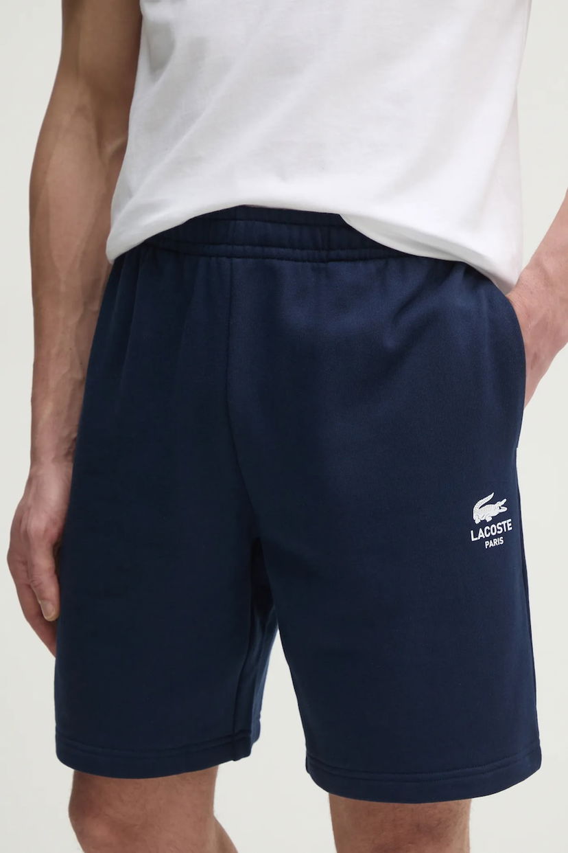 Kratke hlače Lacoste Lacoste Fleece Shorts Mornarica | GH0990