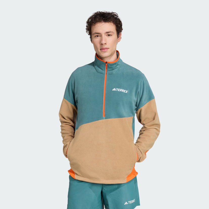 Vetrovka adidas Performance Terrex Multi Climawarm Fleece Jacket Bež | JM0132