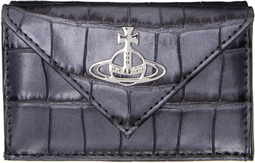 Denarnica Vivienne Westwood Vivienne Westwood Envelope Billfold Wallet Siva | 5115002FW-L00A2-
